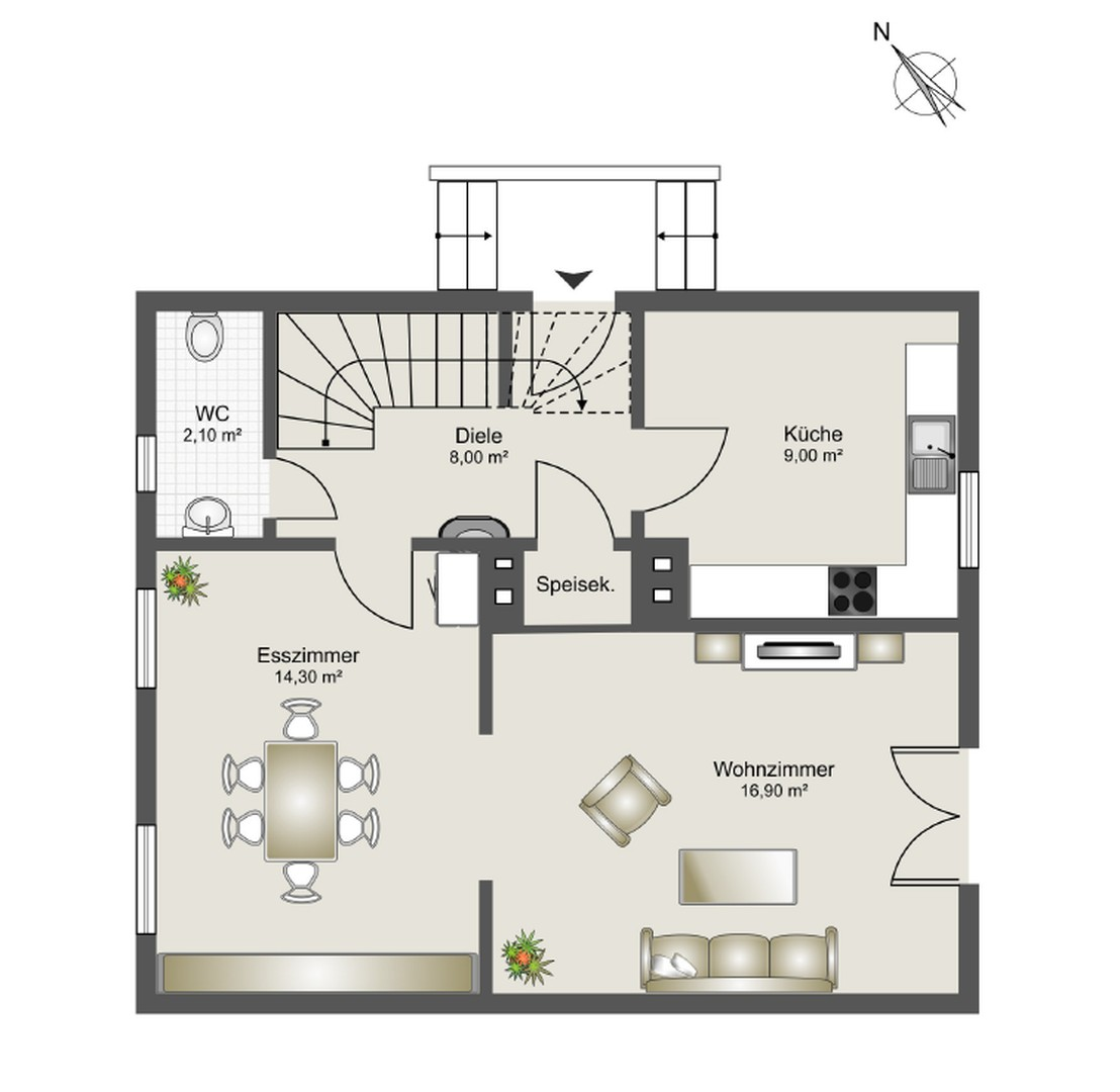 Grundriss EG
