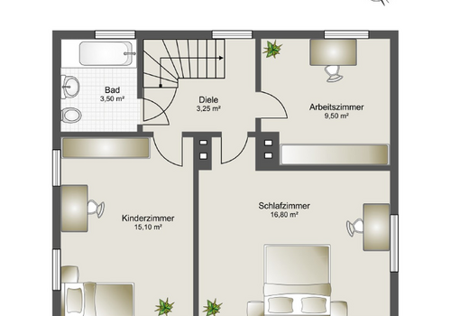 Grundriss OG