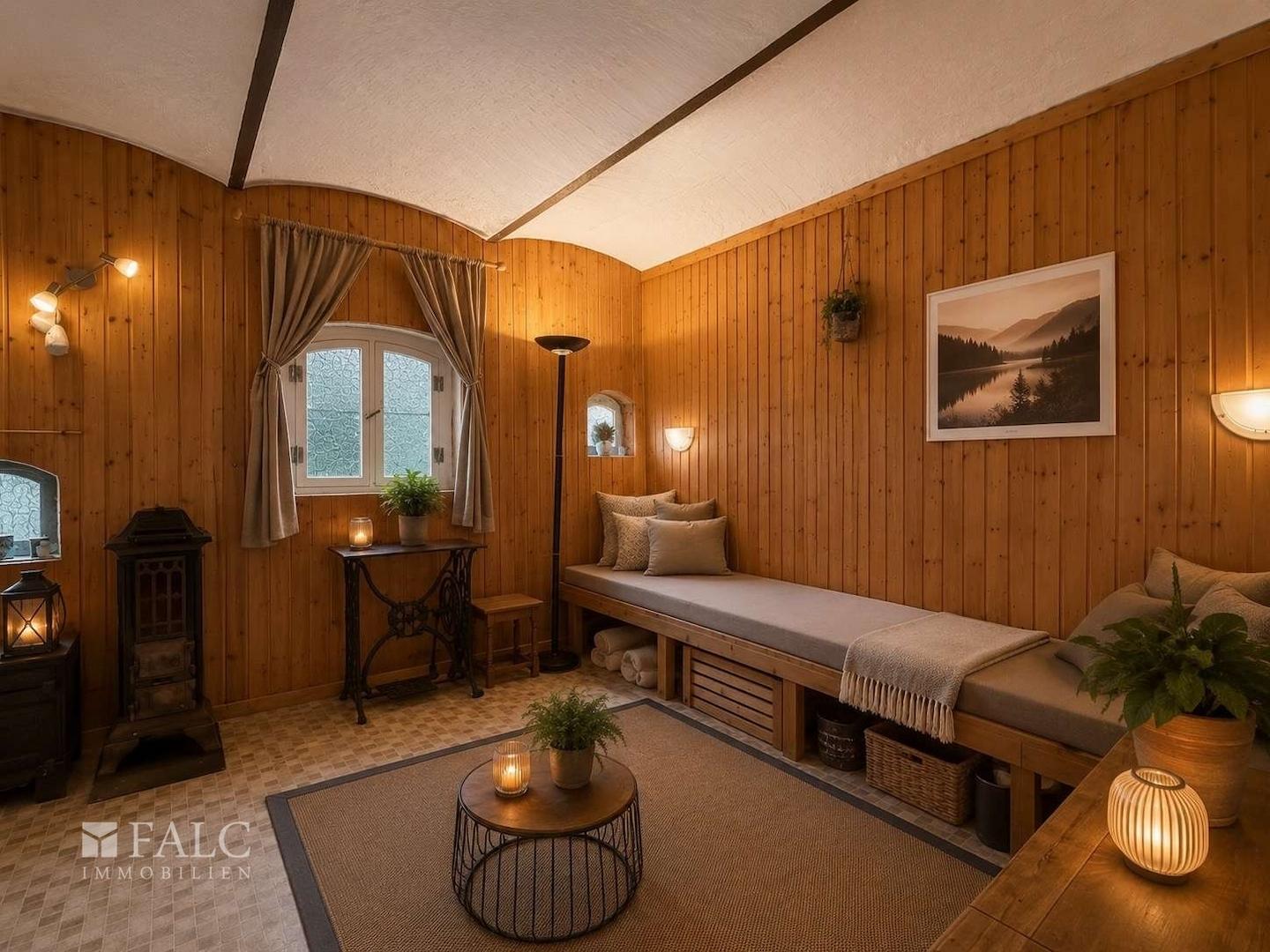 Ruheraum Sauna