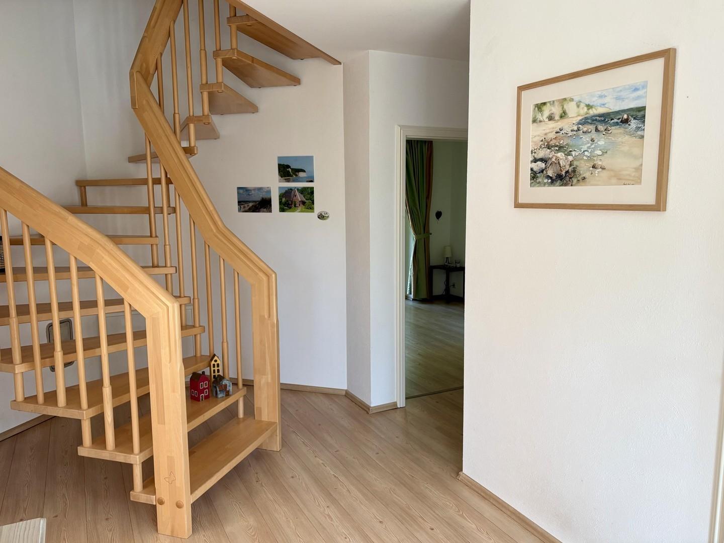 Massivholztreppe 