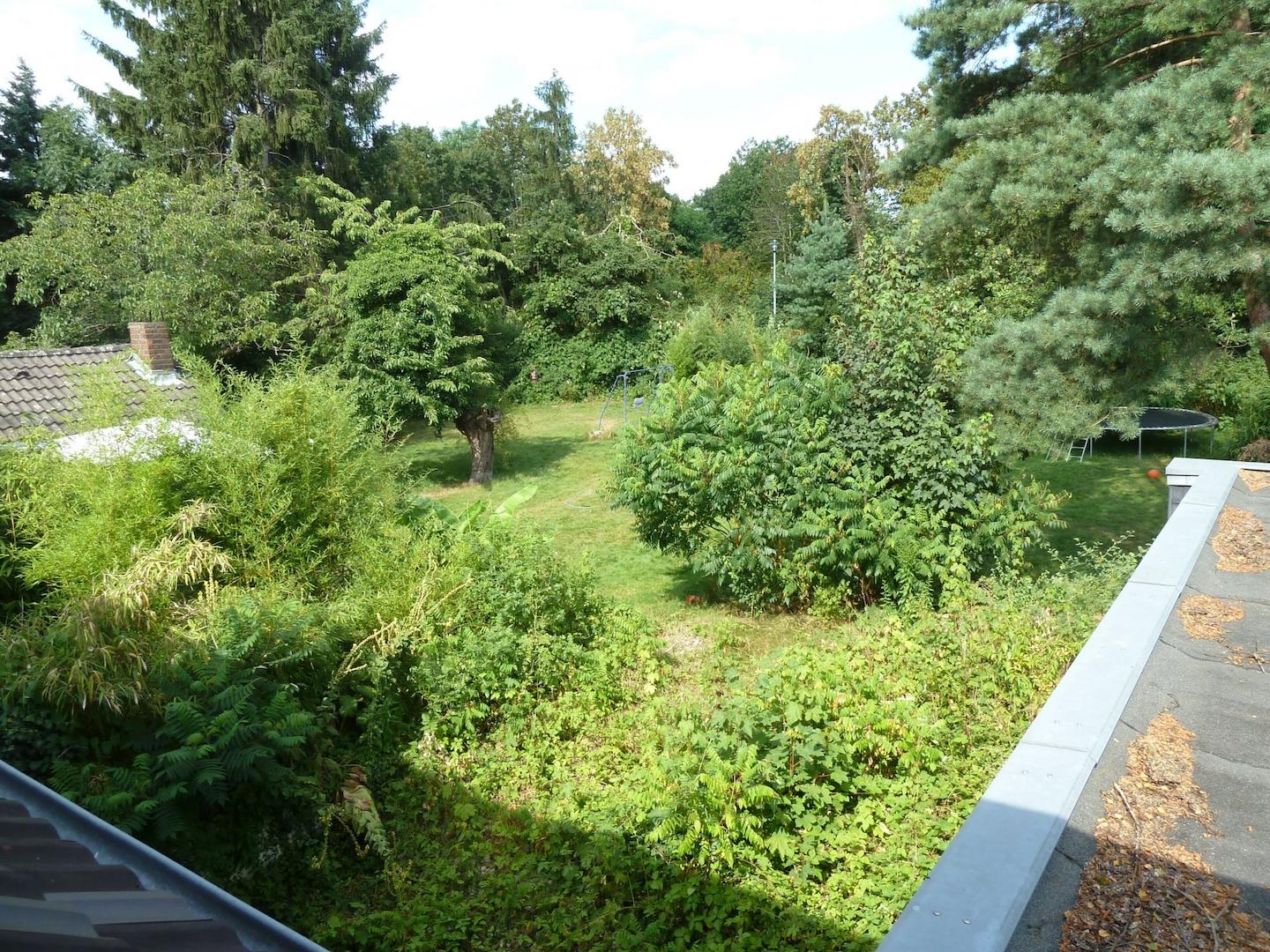 Gartenansicht vom 1. OG