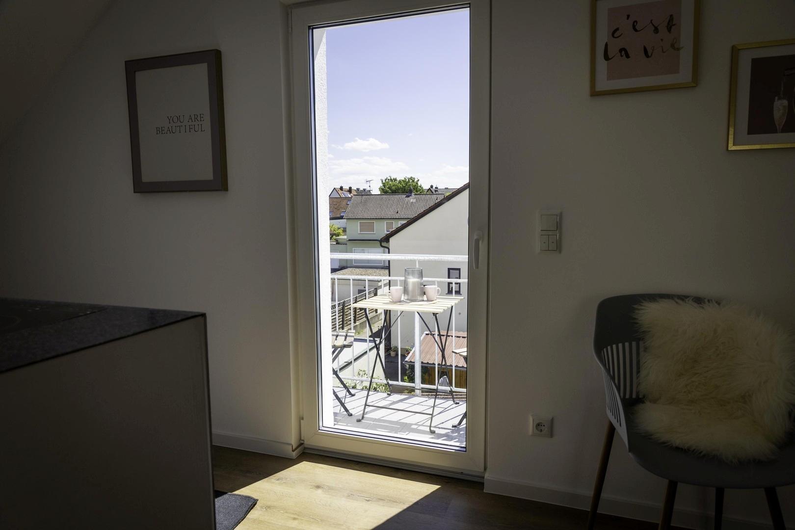 Balkon mit Weitblick