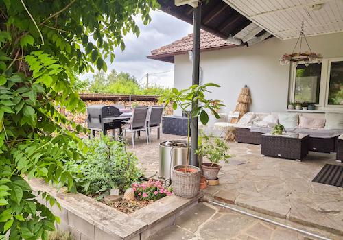 Terrassenansicht