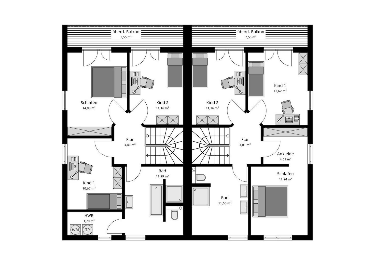 Grundriss OG