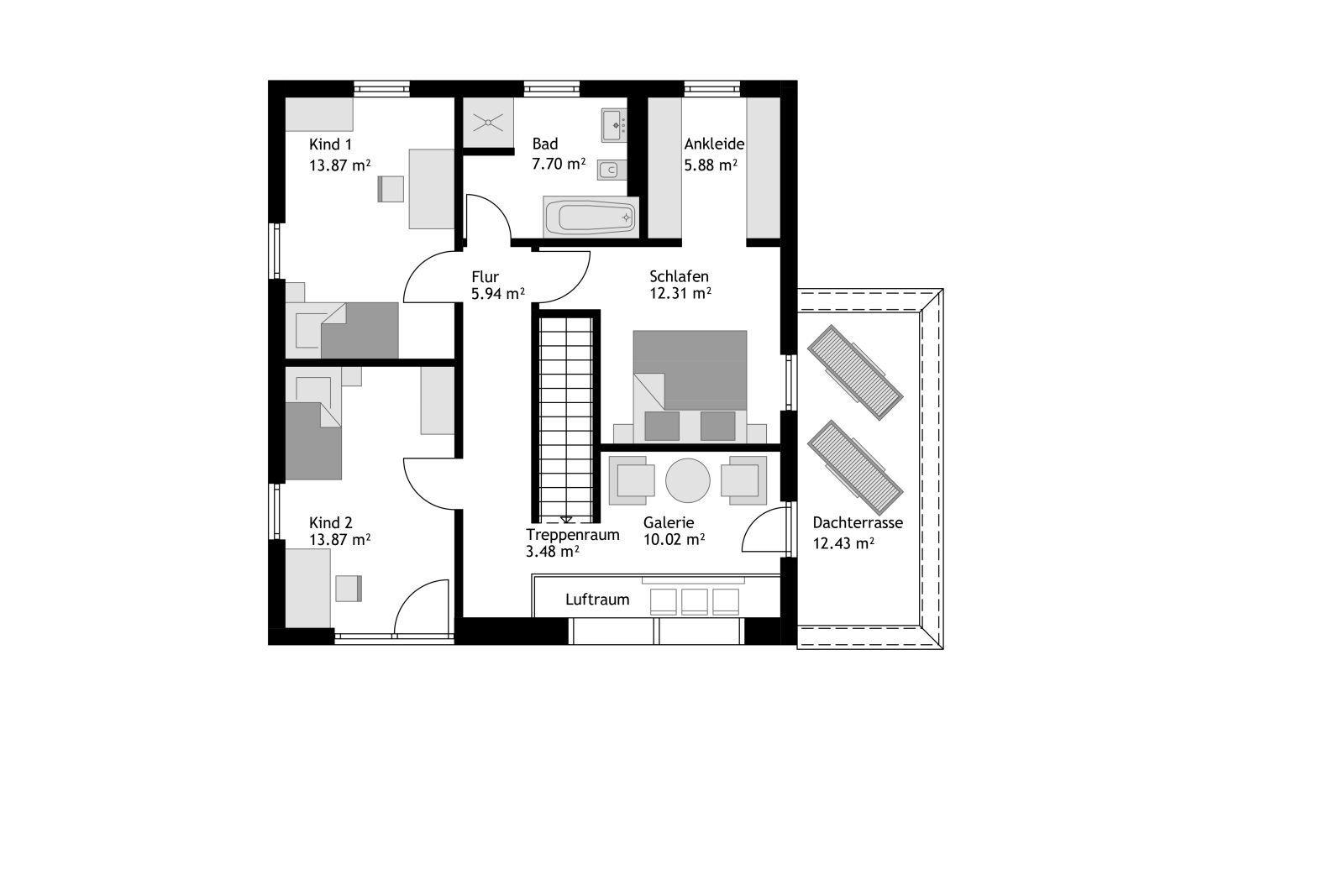 Grundriss OG