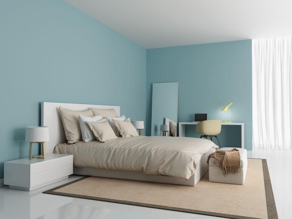 Schlafzimmer mint