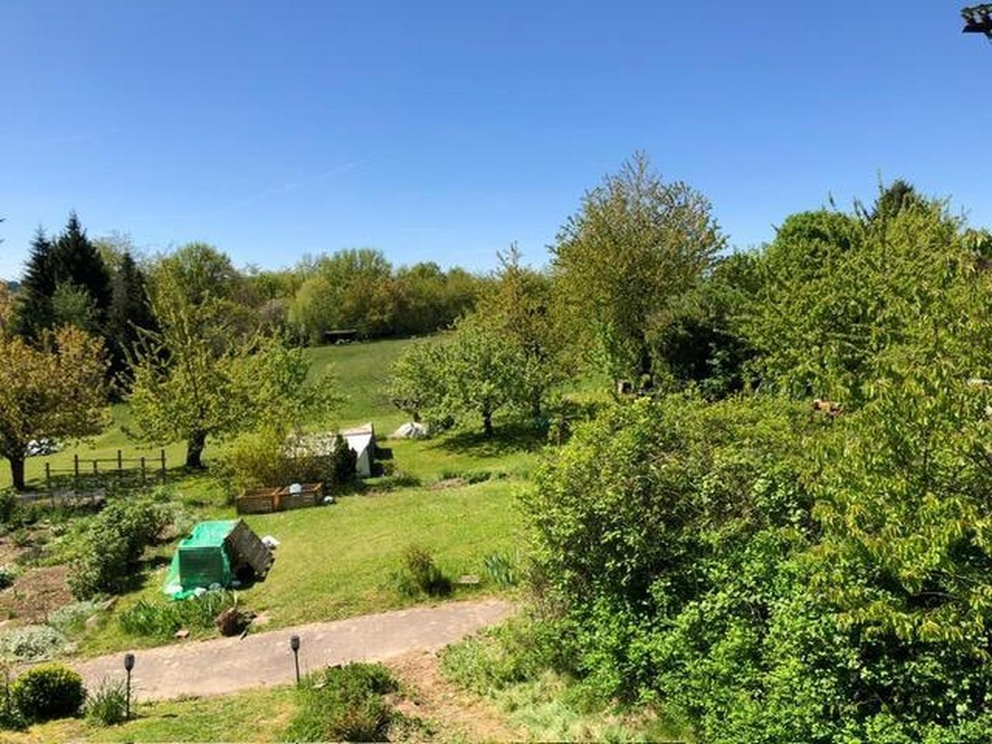 Aussicht vom Balkon im OG