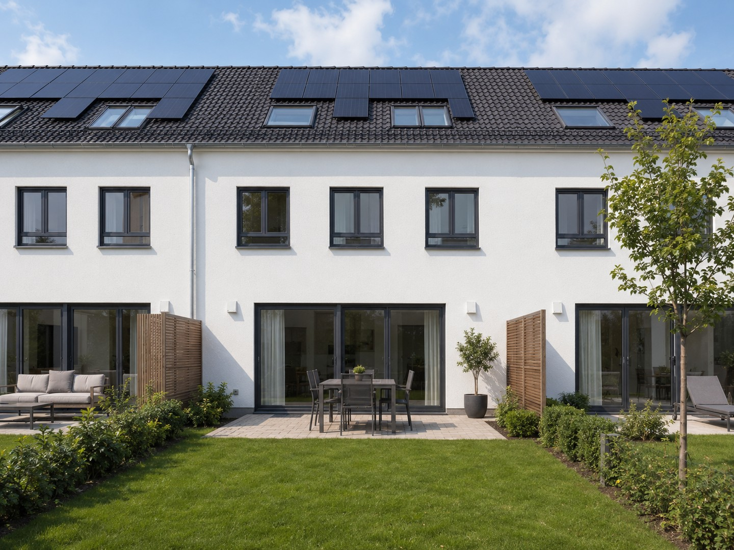 Garten, Terrasse & PV