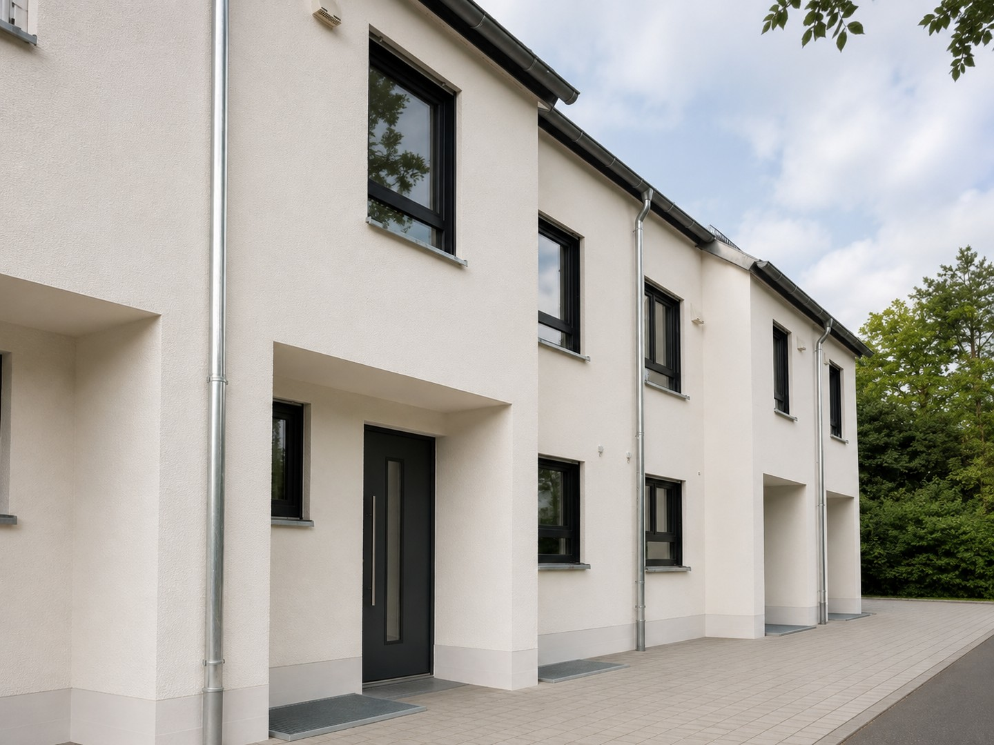 Hausansicht seitlich