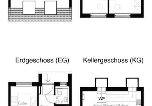 Grundrisse alle Etagen