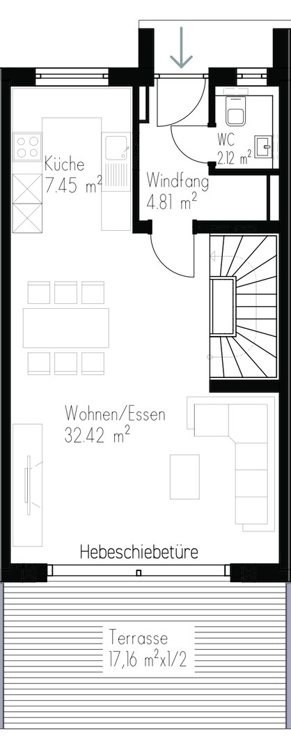 Grundriss Erdgeschoss