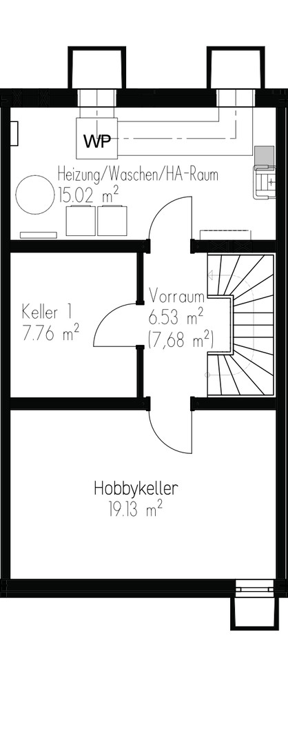 Grundriss Kellergeschoss