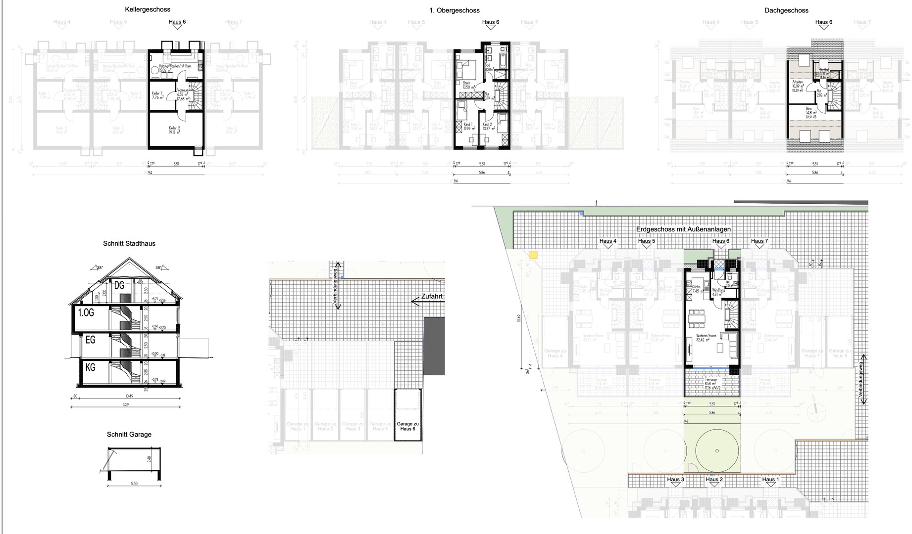 Ansichten & Lageplan