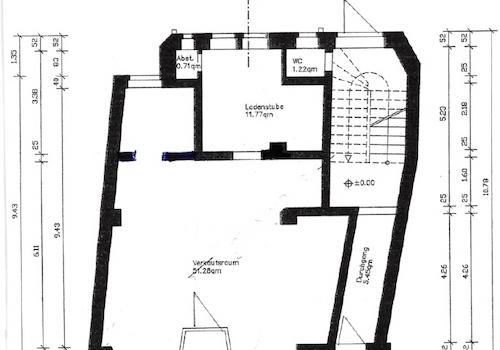 Grundriss Laden Bäcker001