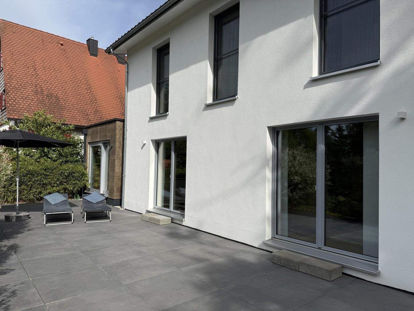 Terrasse Westansicht