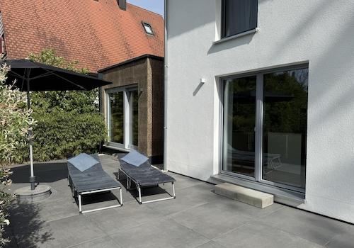 Terrasse Westansicht