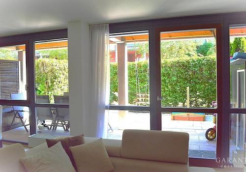 Blick zur Terrasse