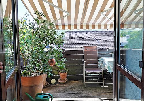 Ausgang zum Balkon