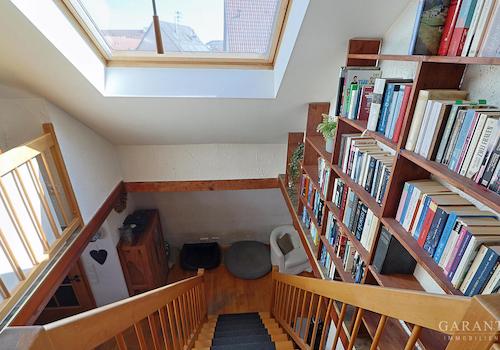 Treppe mit Licht