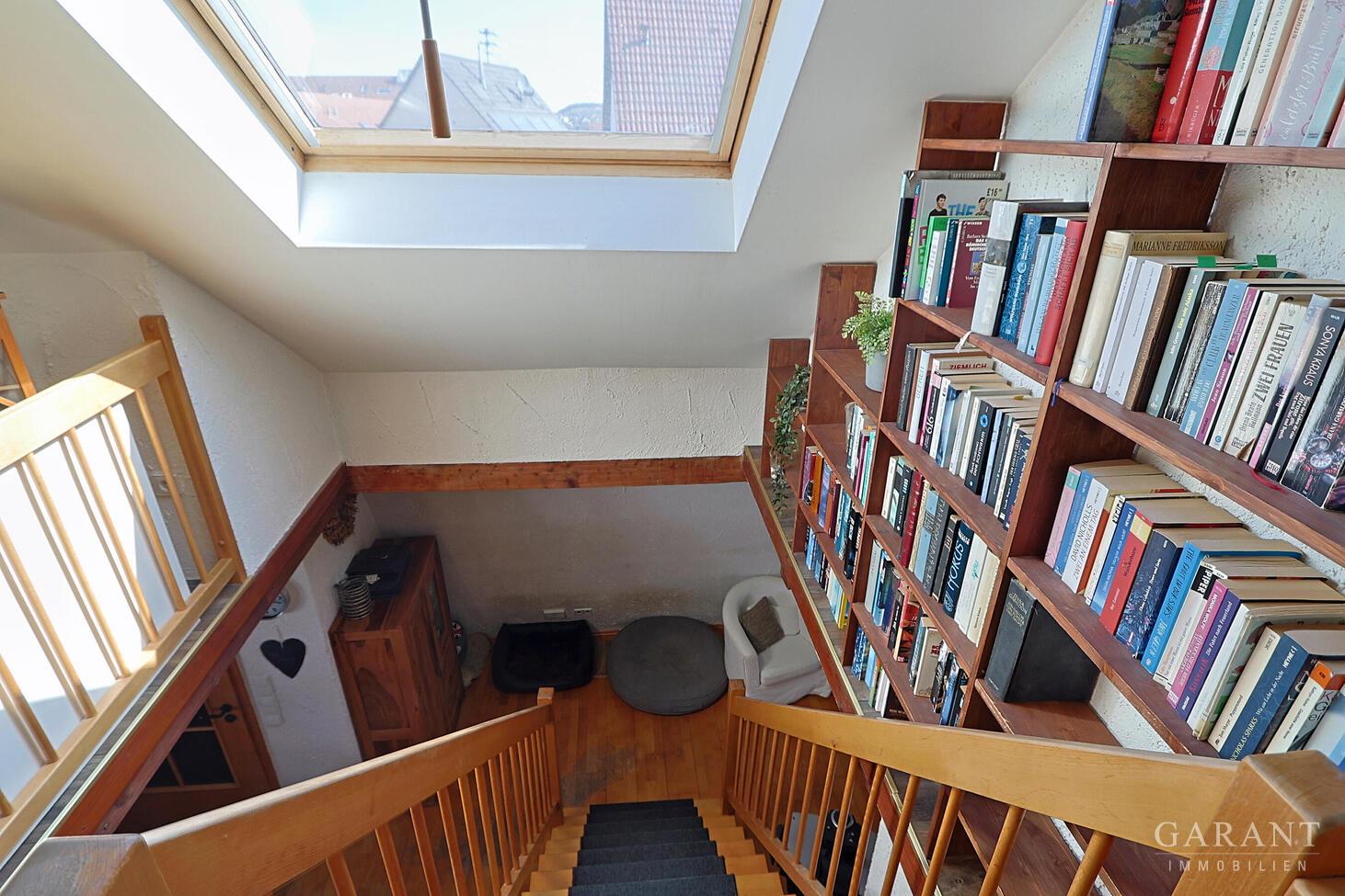 Treppe mit Licht