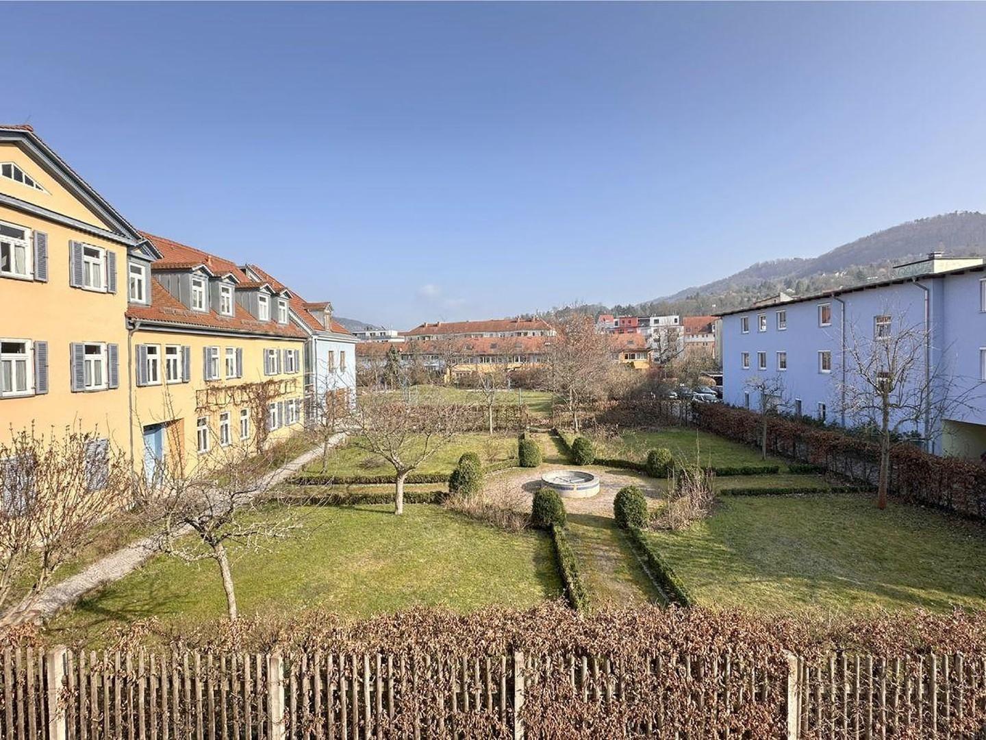 Blick Richtung Straße