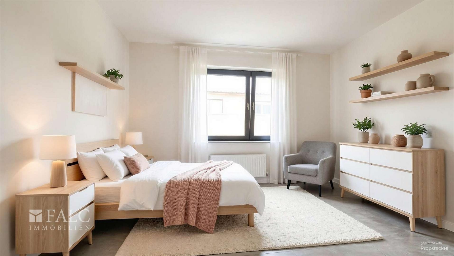 Schlafzimmer - (KI generiert)