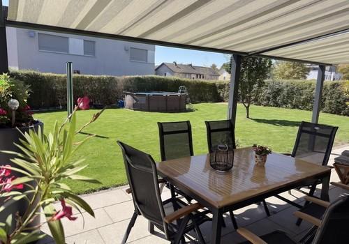 Garten von der Terrasse