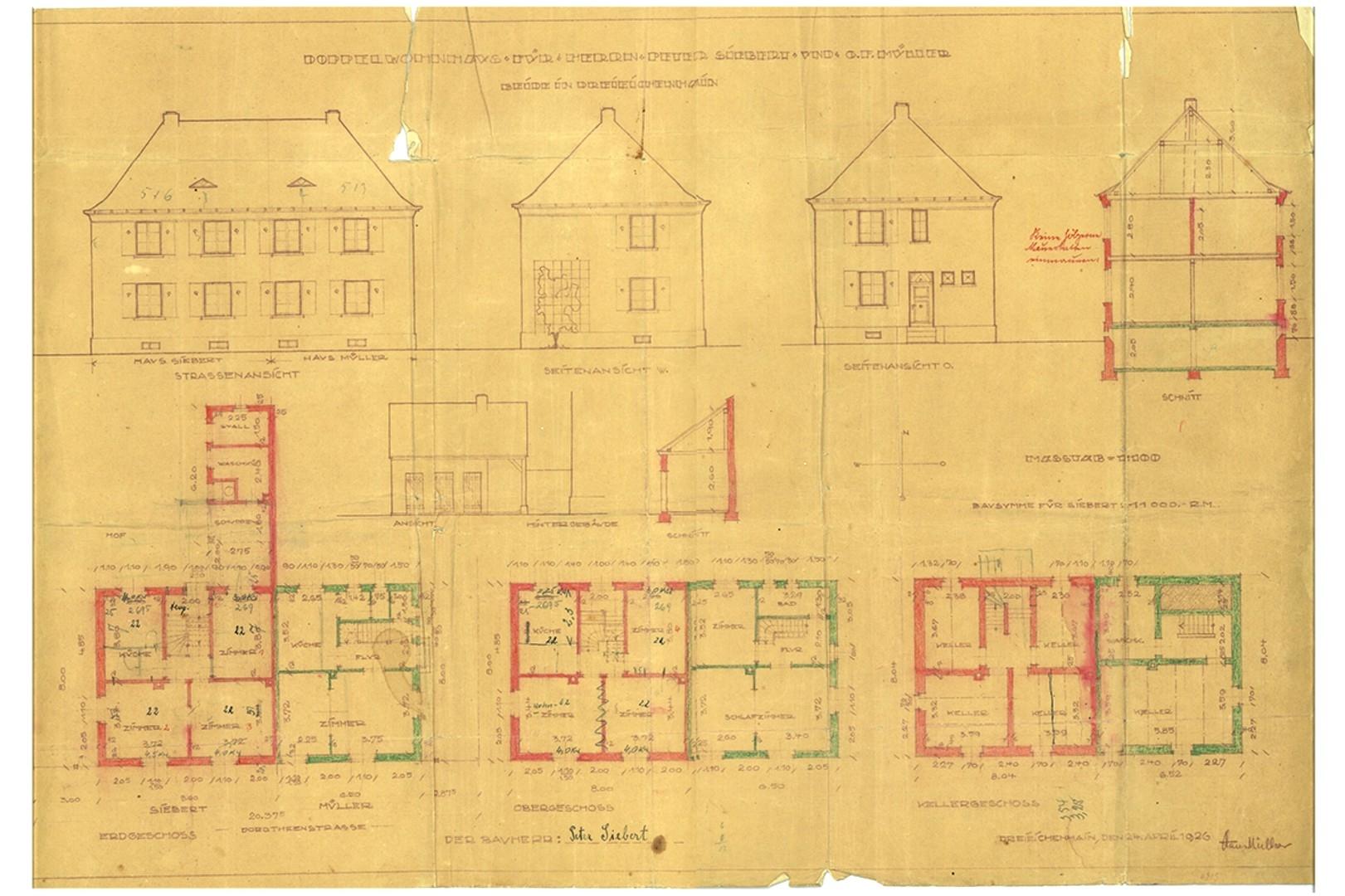 Bauplan 1926