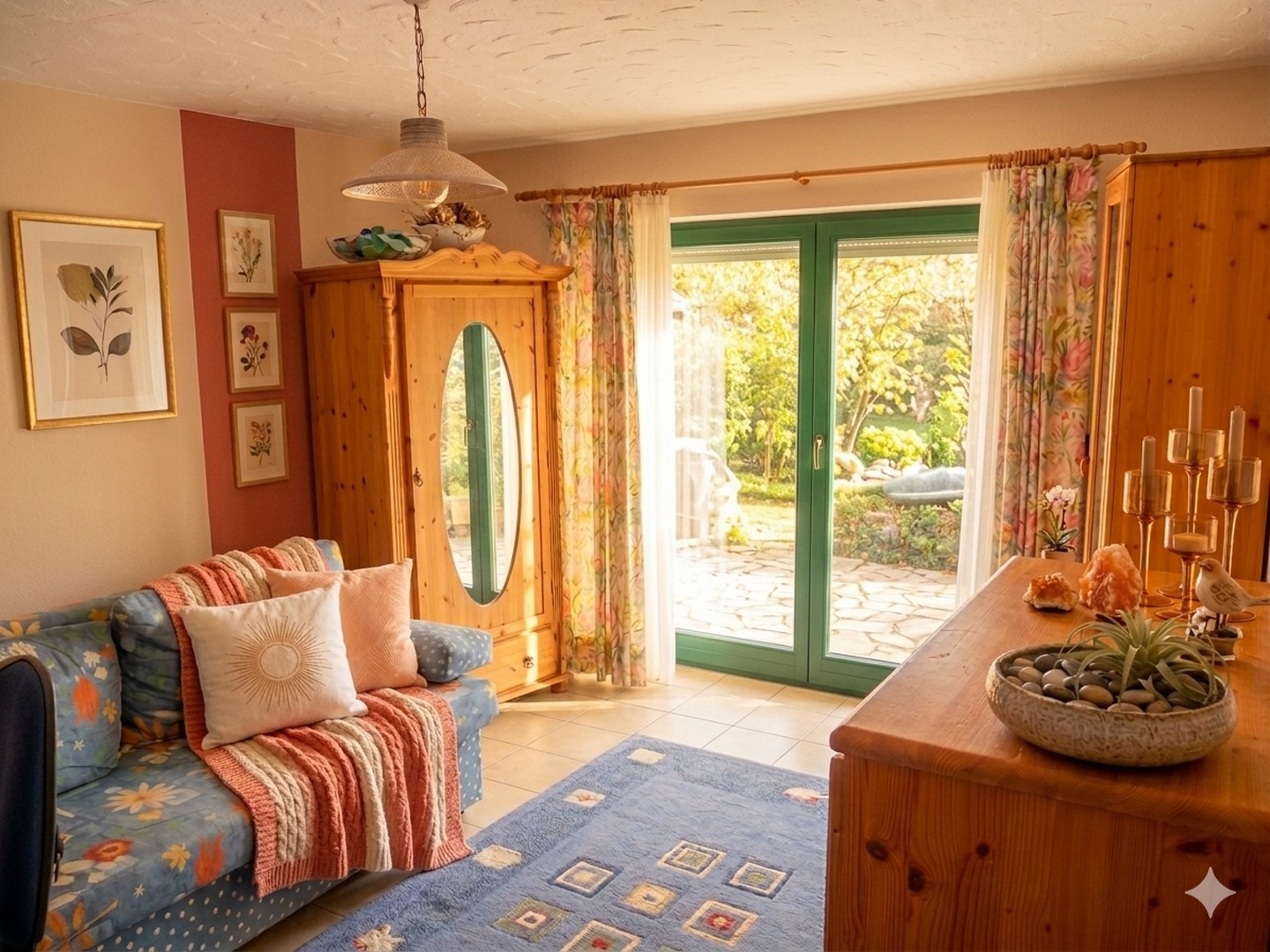Gästezimmer mit Terrassenausga