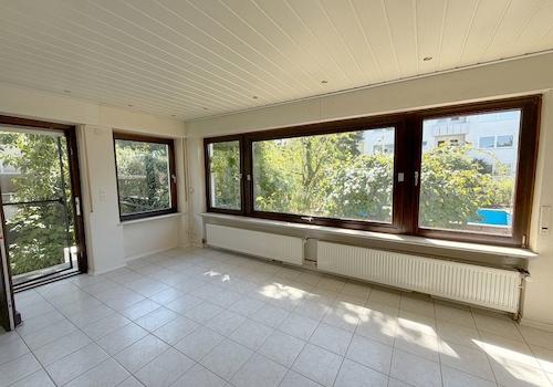 Wohnbereich mit Gartenzugang