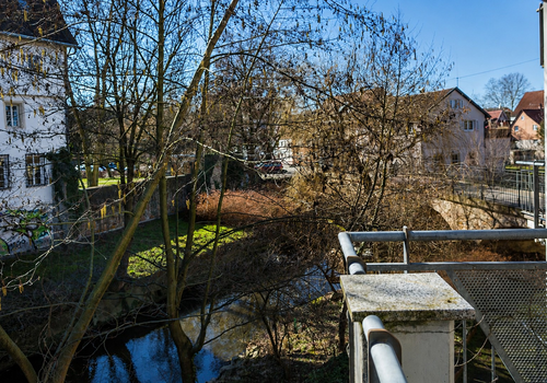 Aussicht auf die Lindach