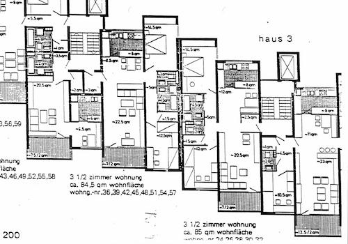Wohnungslageplan