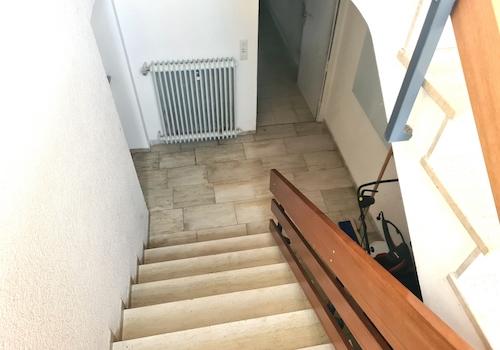 gehen wir in die Wohnung