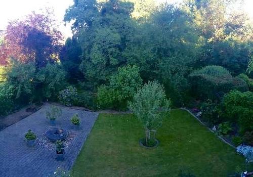 Aussicht vom Balkon