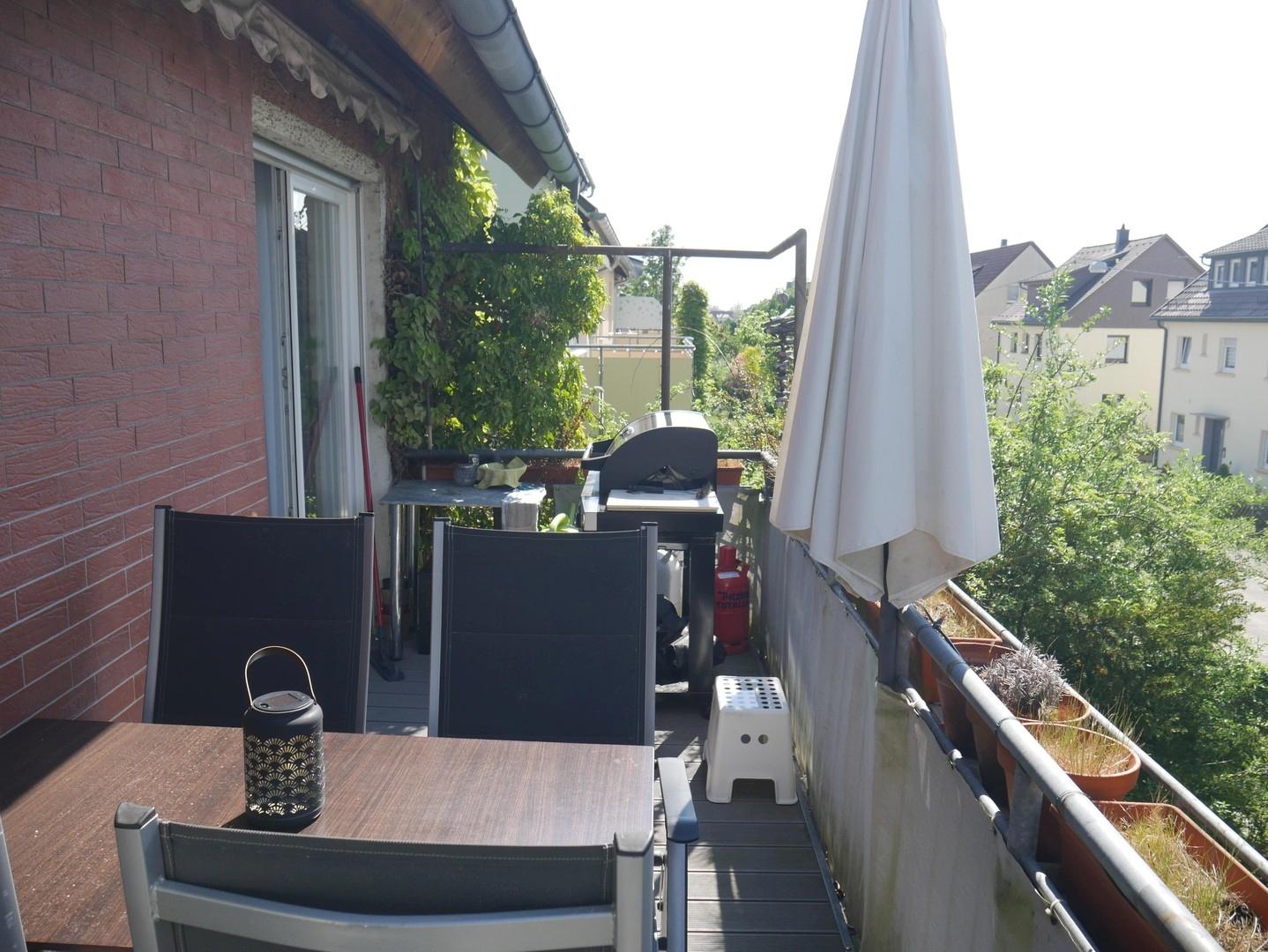 Balkon Esszimmer