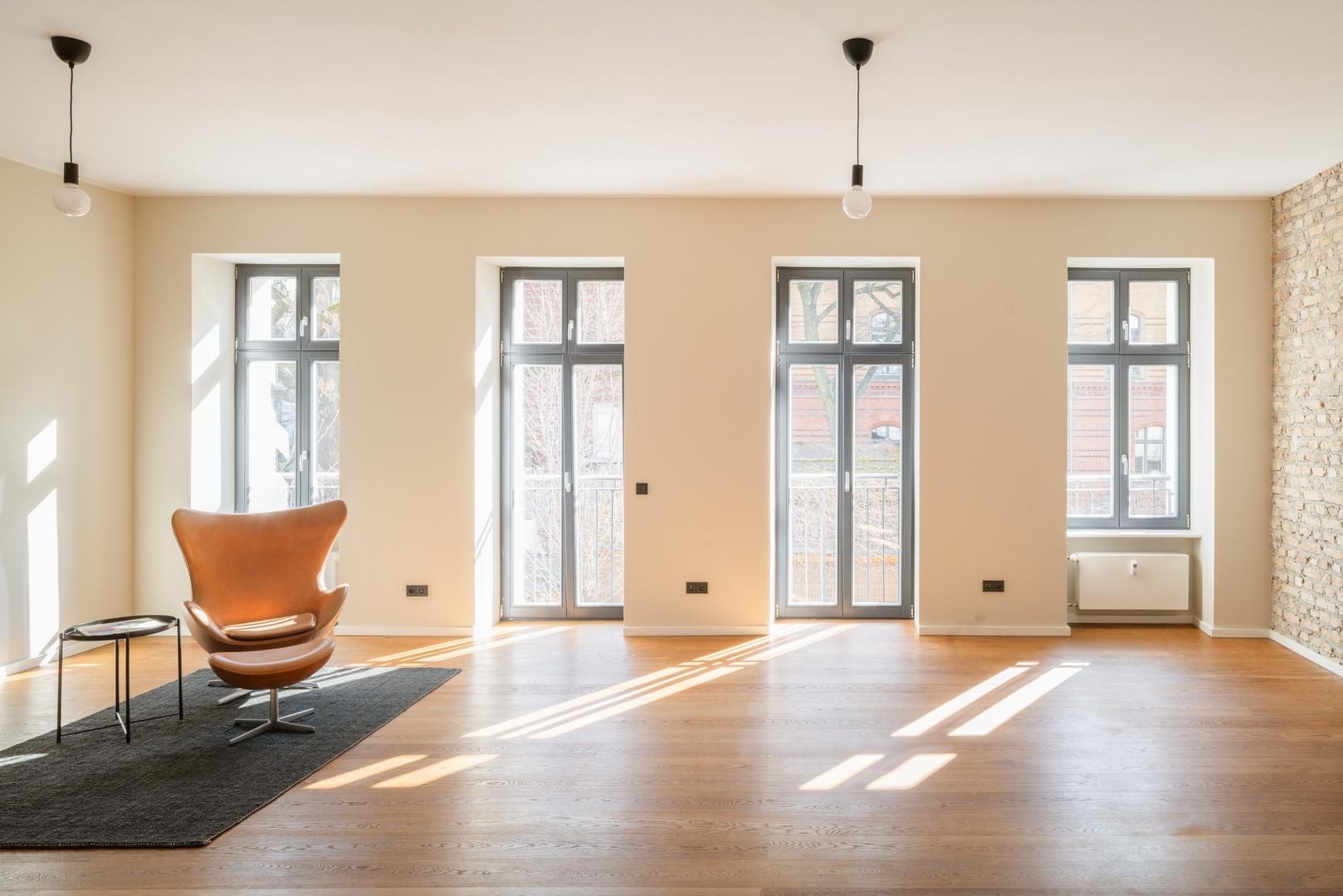 WZ-Fensterfront für Tageslicht