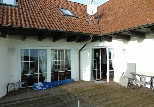Ansicht von der Terrasse