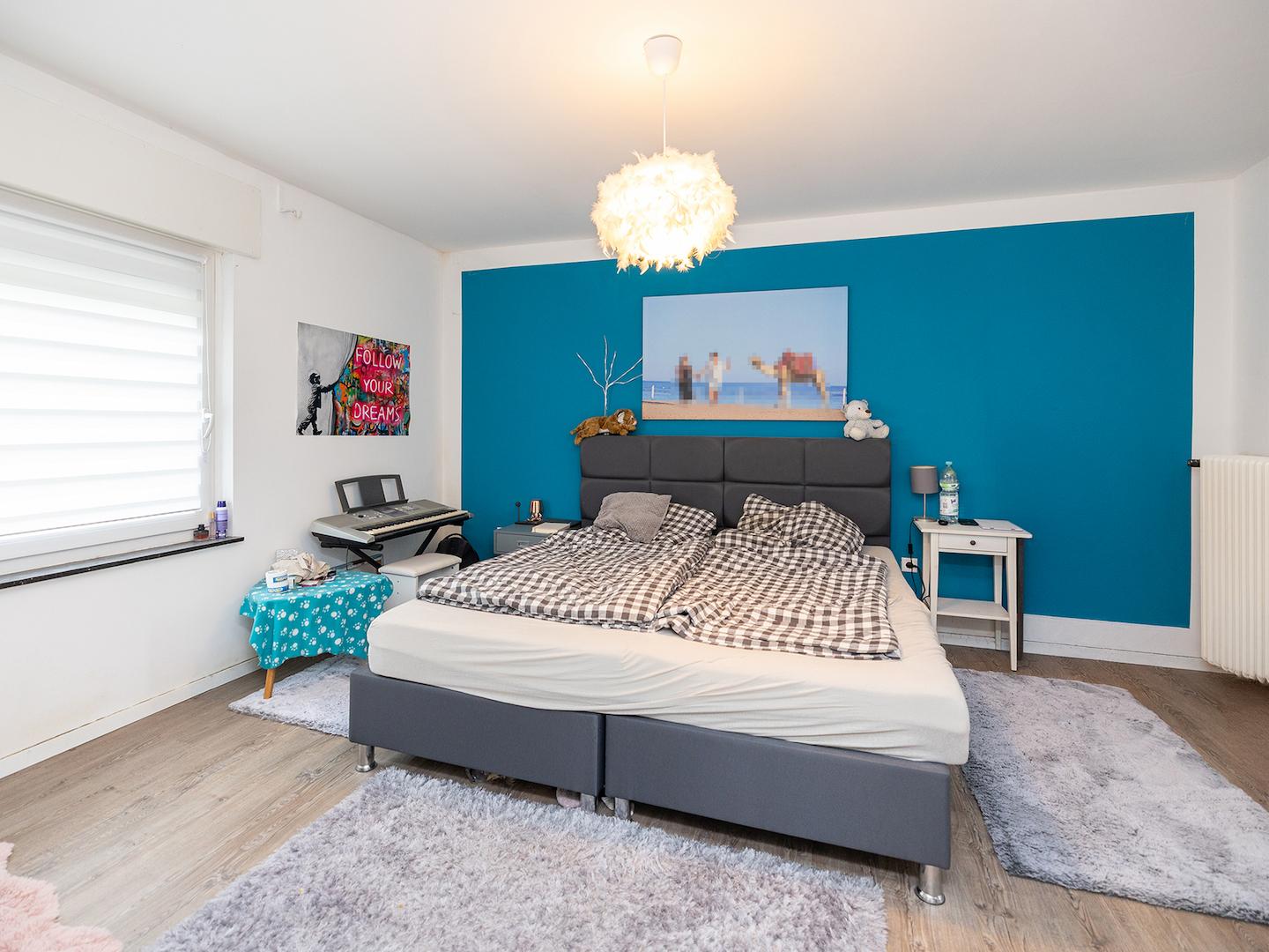 Schlafzimmer OG (Vorderhaus)