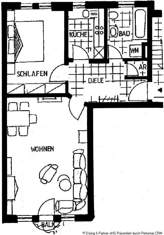 Raumaufteilung