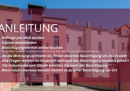 Mehrfamilienhaus in Wurzen zu verkaufen_2-Raum im 2.OG_Anleitung