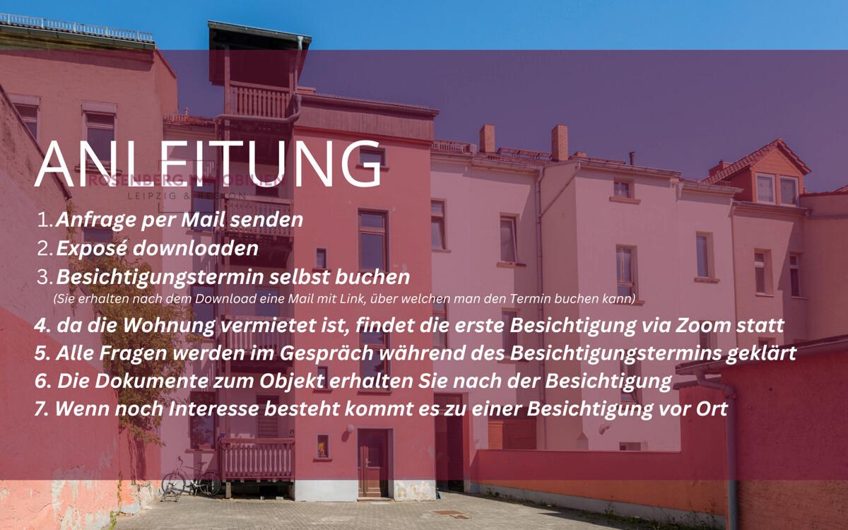 Mehrfamilienhaus in Wurzen zu verkaufen_2-Raum im 2.OG_Anleitung
