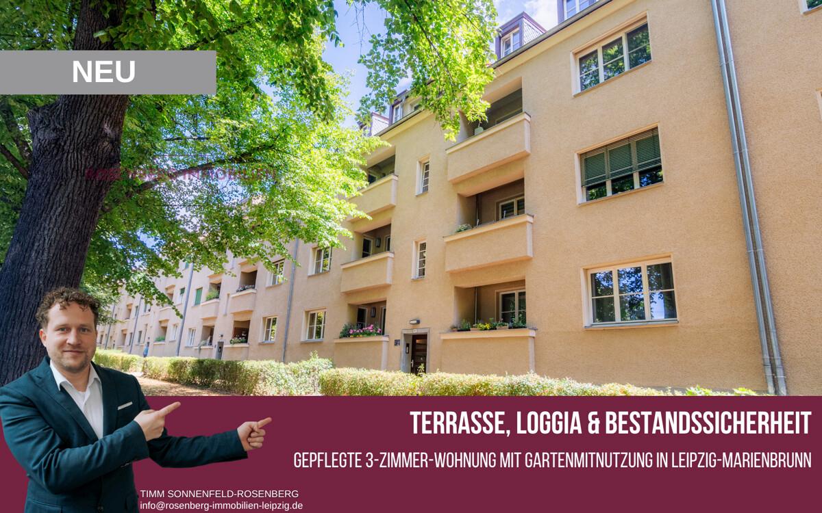Immobilie in Leipzig zu verkaufen_3-Raum_Terrassenwohnung_Titelbild