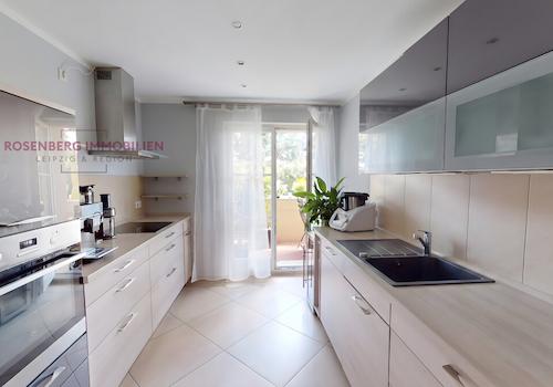 Immobilie in Leipzig zu verkaufen_3-Raum_Terrassenwohnung_Küche