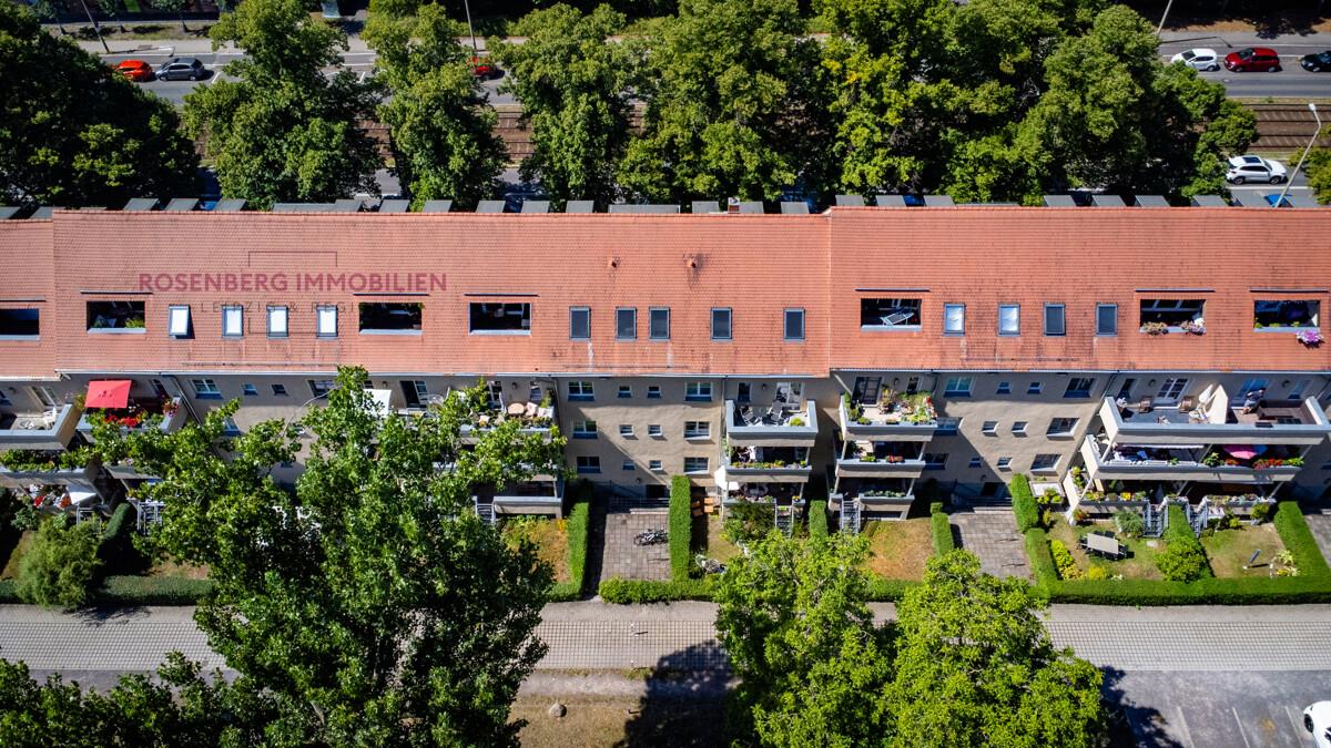 Immobilie in Leipzig zu verkaufen_3-Raum_Terrassenwohnung_Luftansicht