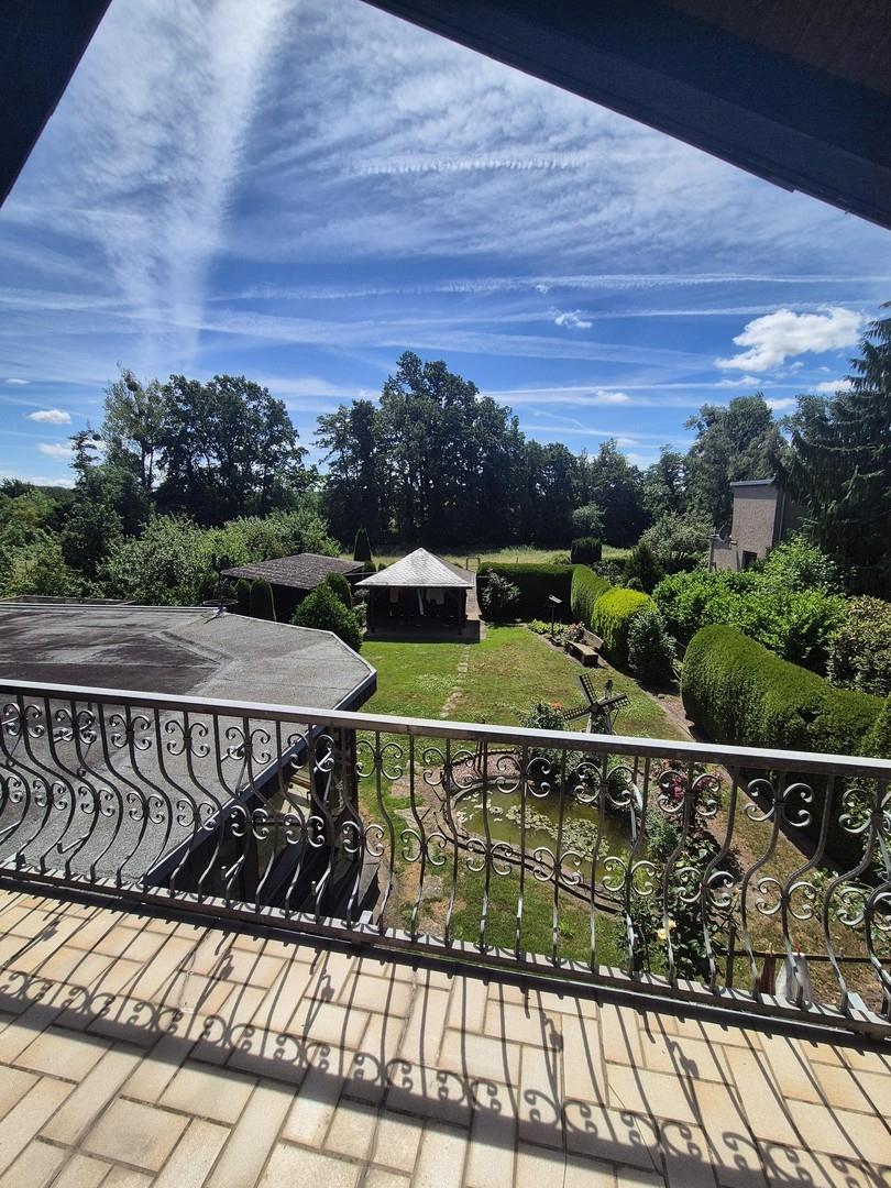 Gartenansicht vom Balkon DG
