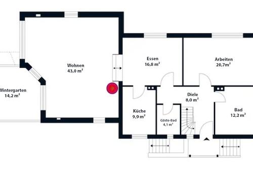 Erdgeschoss – Grundriss
