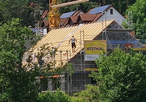 Bautenstand Süd-Ost Ansicht