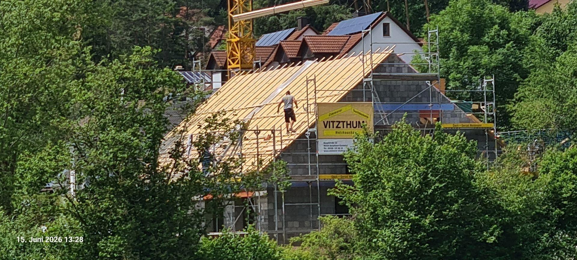 Bautenstand Süd-Ost Ansicht
