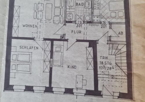 Wohnungsaufteilung