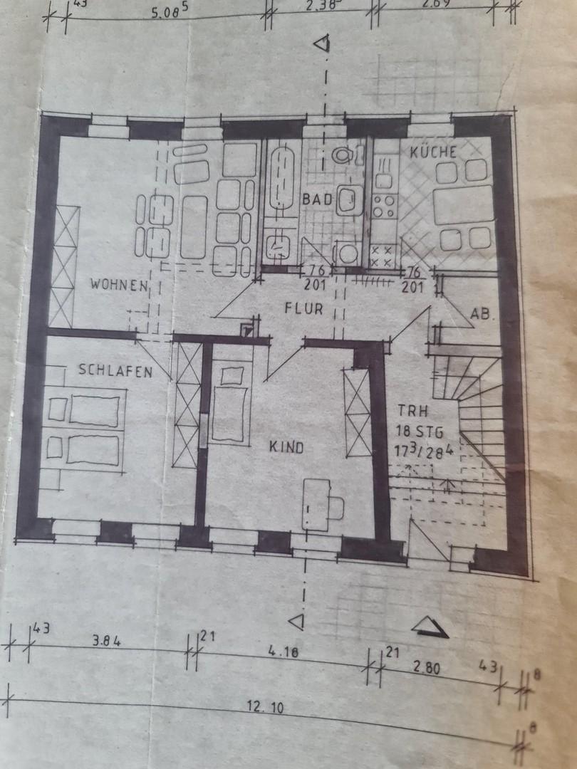 Wohnungsaufteilung